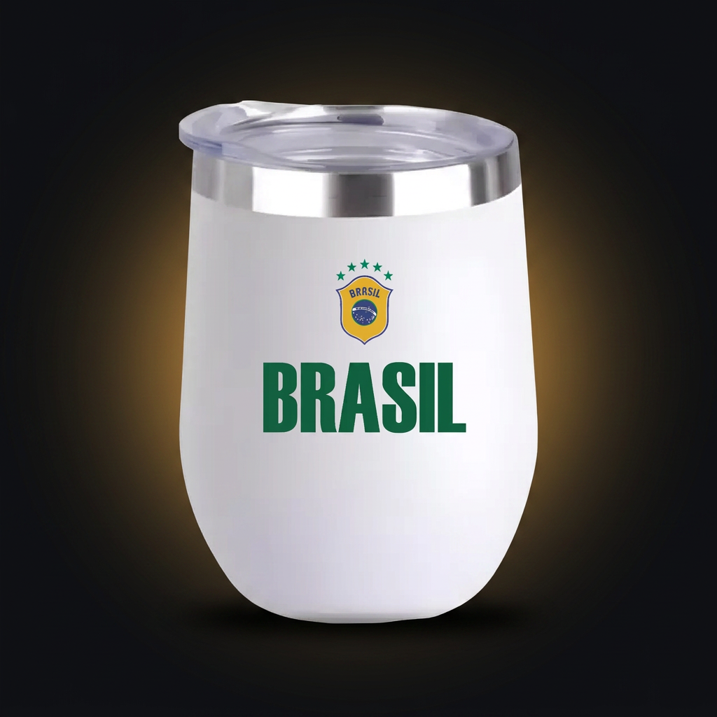 Copo térmico cuia Brasil