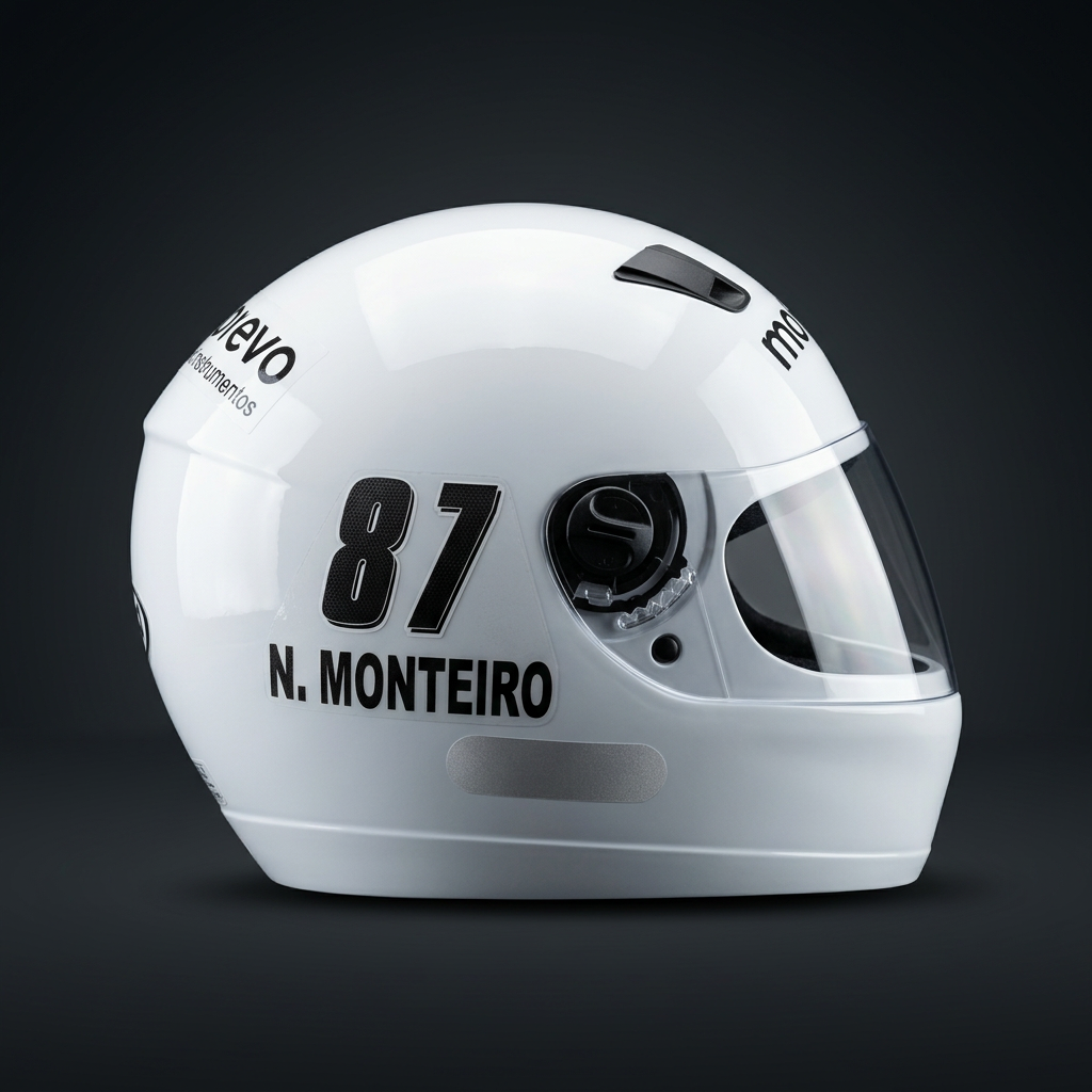 Capacete personalizado — Monteiro