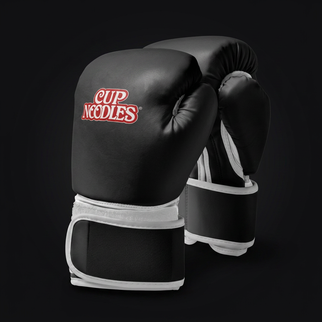 Luvas de boxe — Cup Noodles
