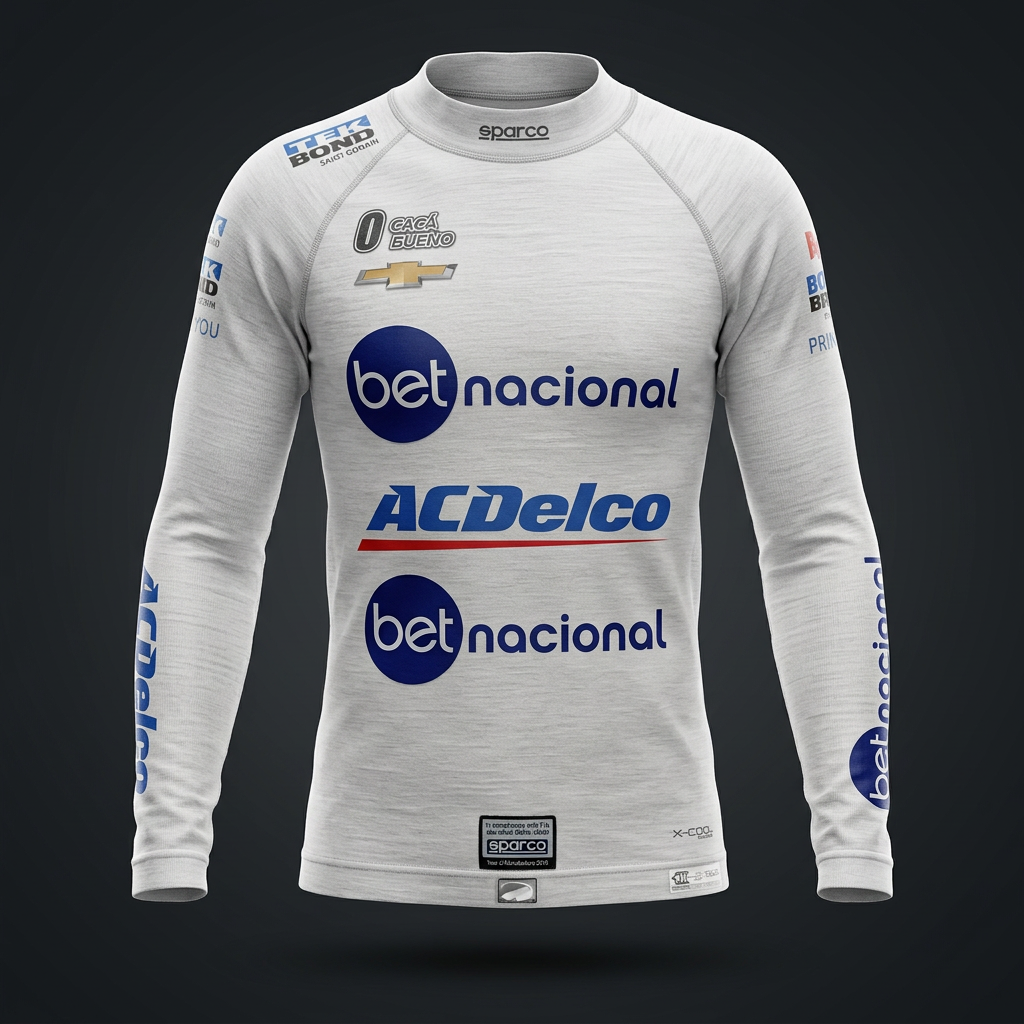 Sparco × Bet Nacional — base layer Cacá Bueno (Stock Car)