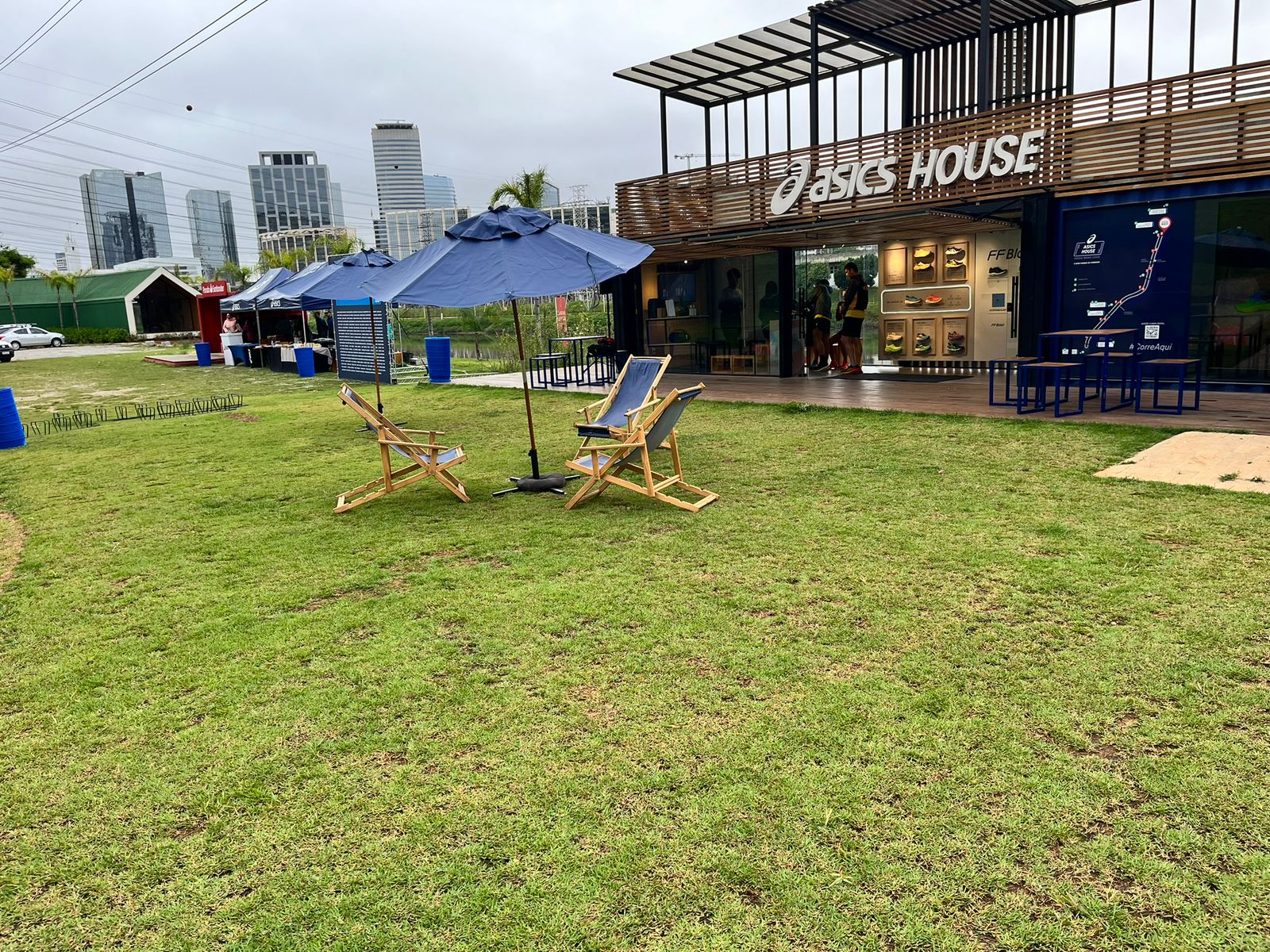 ASICS House — visão geral da estrutura